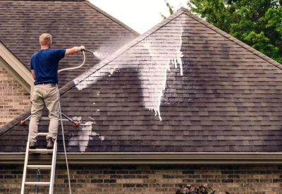 roof cleaning power pressure washing service